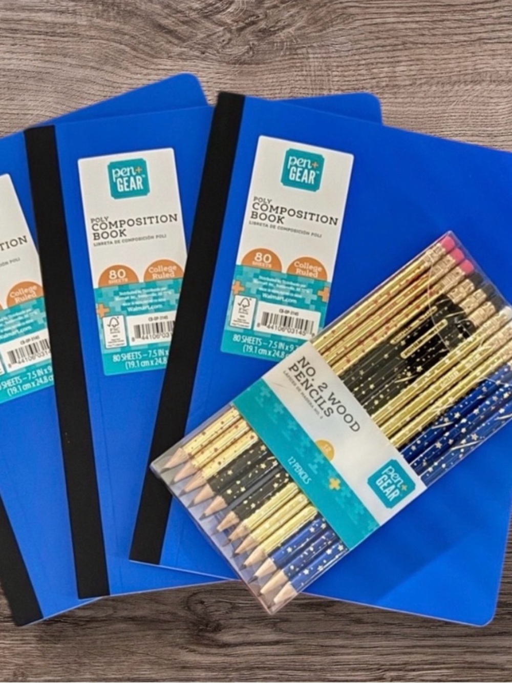 Student Stationery Mega Bundle – 6 Notebooks + 24 Pencils - Picture 3 of 6